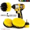 Drill Brush Power Scrubber By Useful Products 5 in W 5 in L Brush, Yellow Y-S-542O-QC-DB - alternate 4